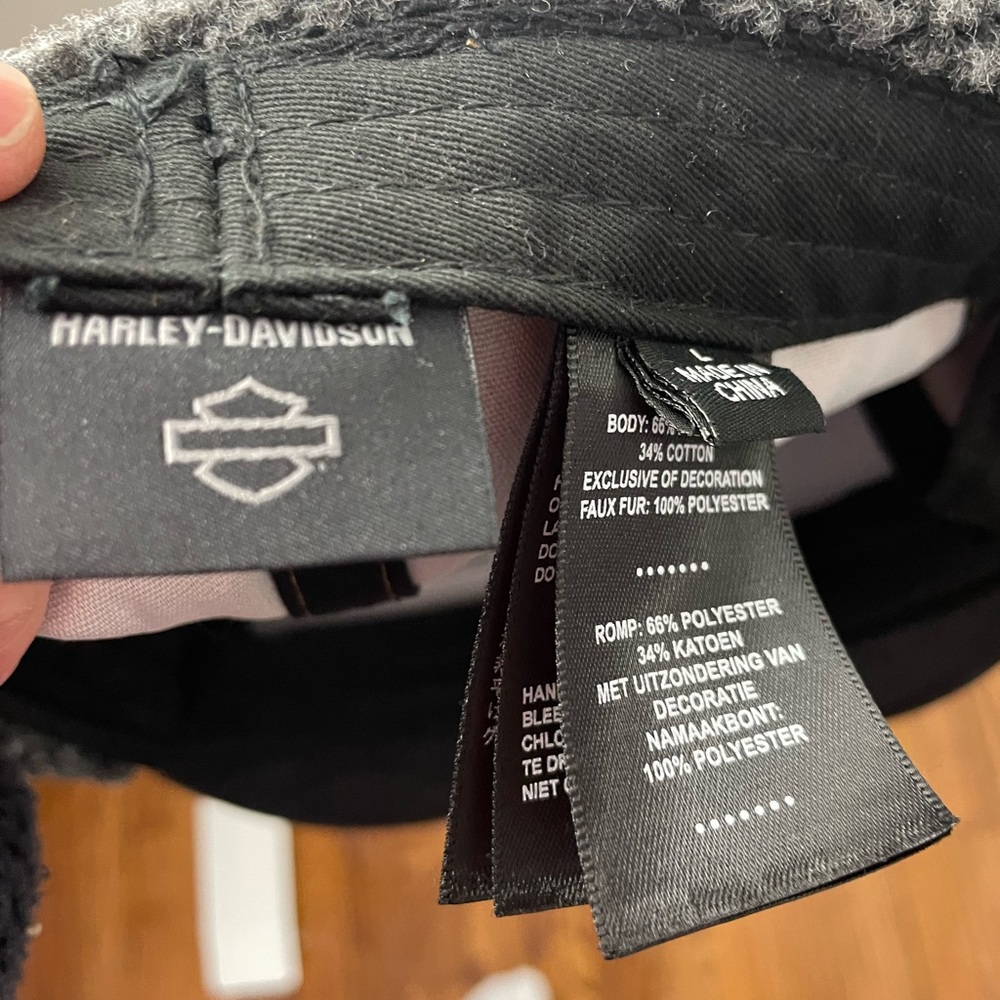 Harley-Davidson Brown Cap with Ear Flaps - Picture 8 of 12